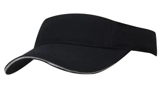 Headwear Visor With Sandwich X12 - 4230 Headwear Professionals